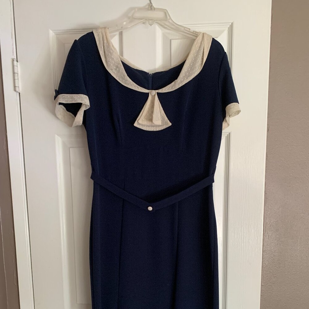 Stop Staring Raylene Dress Size XL Navy Blue
